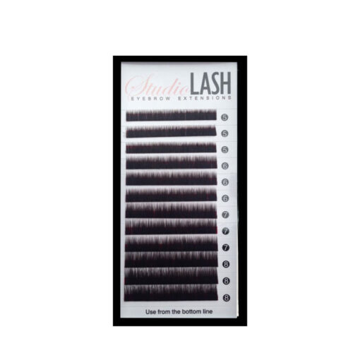 Eyebrow Extensions Dark Brown 0.10t 12 Line