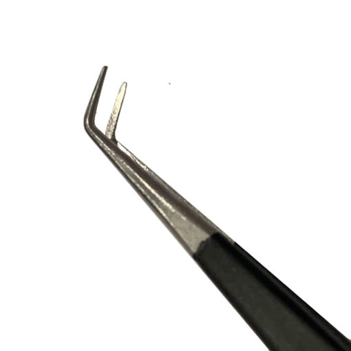 60° Short Tip Volume Lash Extension Tweezers - Image 2