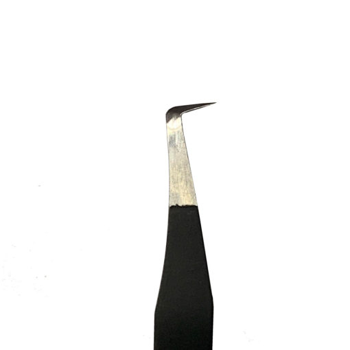 L-Type 90° Short Tip Volume Extension Tweezers - Image 3