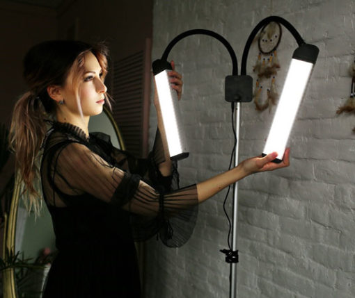 LED Eyelash Extension Lamp (Dual Head)