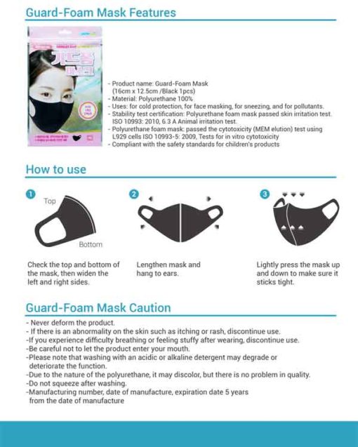 Guard-Foam Protective Face Mask - Image 3